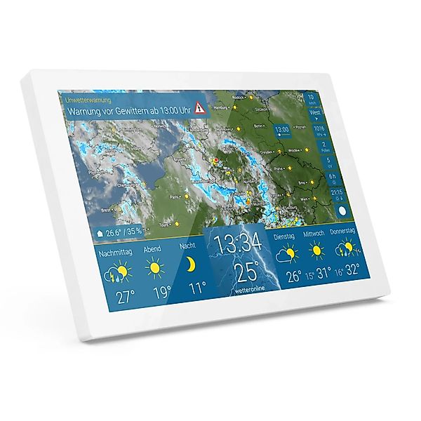 WetterOnline WetterDisplay wetteronline home Wetterstation WLAN Raumsensor günstig online kaufen