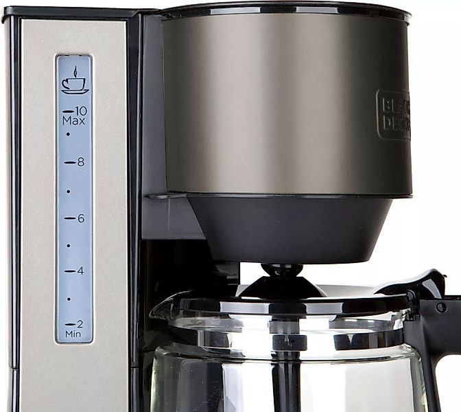 Black + Decker Filterkaffeemaschine »BXCO1000E«, 1,25 l Kaffeekanne, Perman günstig online kaufen
