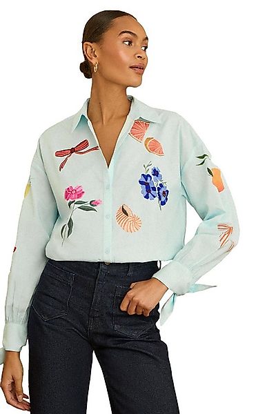 Love & Roses Langarmhemd Love & Roses Langarmhemd mit Stickerei, Regular (1 günstig online kaufen