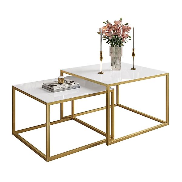 Lookway Couchtisch YOSHI GLASS 2in1 mit günstig online kaufen