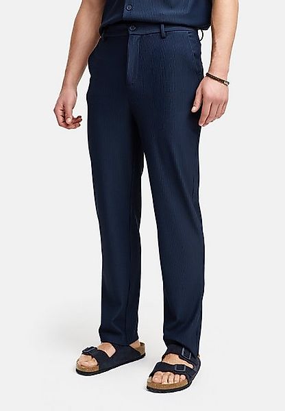 Indicode Stoffhose INAmogust mit feiner Textur und subtil-edlem Streifenmus günstig online kaufen