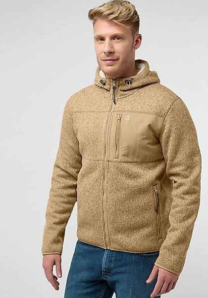 Jack Wolfskin Fleecejacke KAMINFEUER HOODED JKT M günstig online kaufen