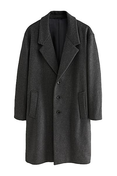 Next Kurzmantel Relaxed Fit Epsom-Wollmantel mit günstig online kaufen