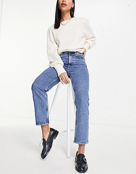 & Other Stories – Favourite – Jeans aus Bio-Baumwollmix mit geradem Bein un günstig online kaufen