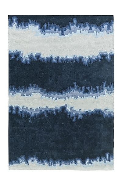 Arte Espina Flachflorteppich Spirit 3090 Blau Weiß 120cm X 180cm günstig online kaufen