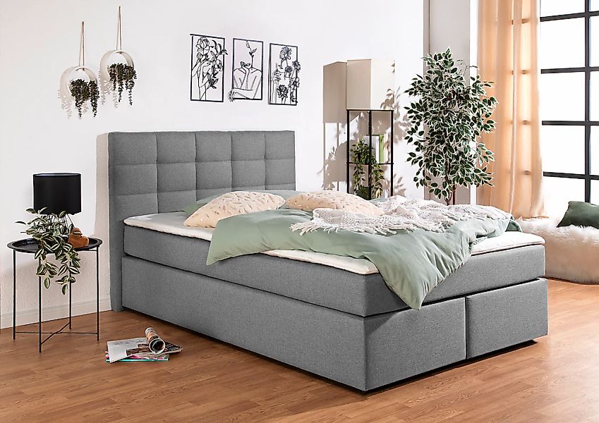 Home affaire "Ovalo" wahlweise mit Bettkasten, in H2, H3 & H4 erhältlich günstig online kaufen