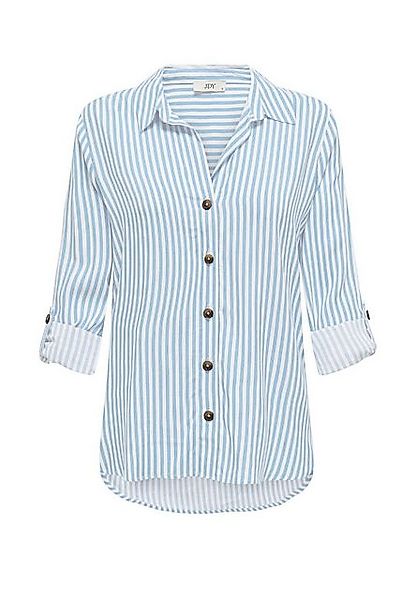 JACQUELINE de YONG Blusenshirt Bluse mit Hemdkragen locker geschnitten lang günstig online kaufen