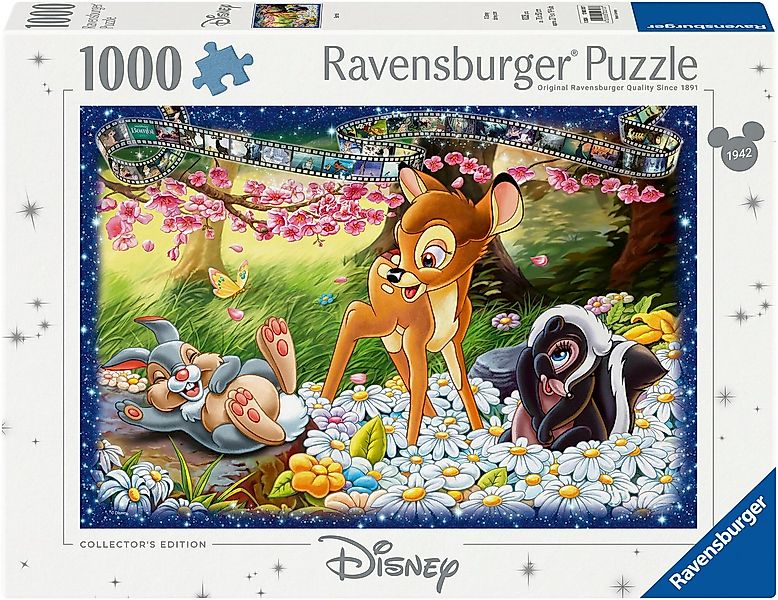 Ravensburger Puzzle Collector's Edition - Disney Classics, Bambi, 1000 Puzz günstig online kaufen