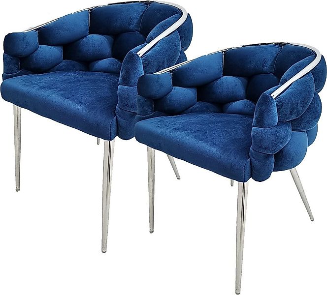 Kayoom Polsterstuhl Stuhl Grace 125 2er-Set, günstig online kaufen