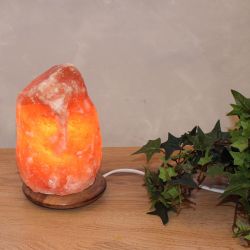 HIMALAYA SALT DREAMS Salzkristall-Tischlampe USB-Rock, LED günstig online kaufen