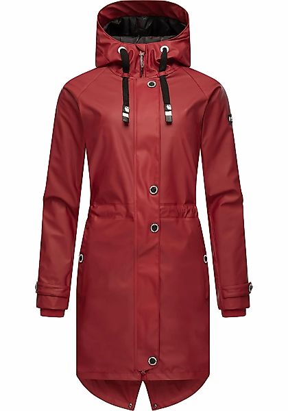 Navahoo Regenjacke "Rainy Flower" mit Kapuze modischer Damen Regenmantel mi günstig online kaufen