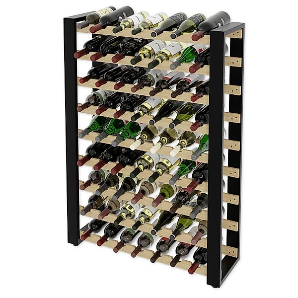 Lenmar Weinregal LOFT Weinregal aus Holz,Flaschenregal,Kellerregal,Regale,W günstig online kaufen