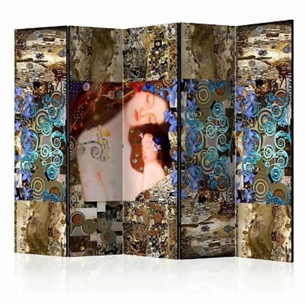 artgeist Paravent Mother's Hug II [Room Dividers] grün-kombi Gr. 225 x 172 günstig online kaufen