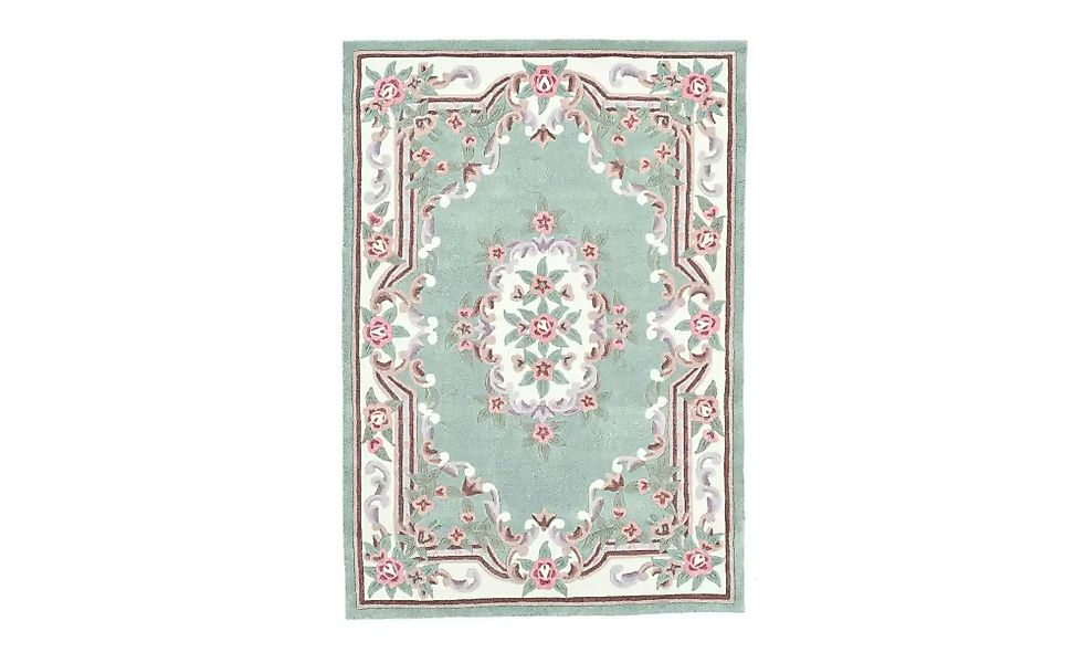 THEKO Vintageteppich  Ming ¦ grün ¦ Synthetische Fasern ¦ Maße (cm): B: 240 günstig online kaufen