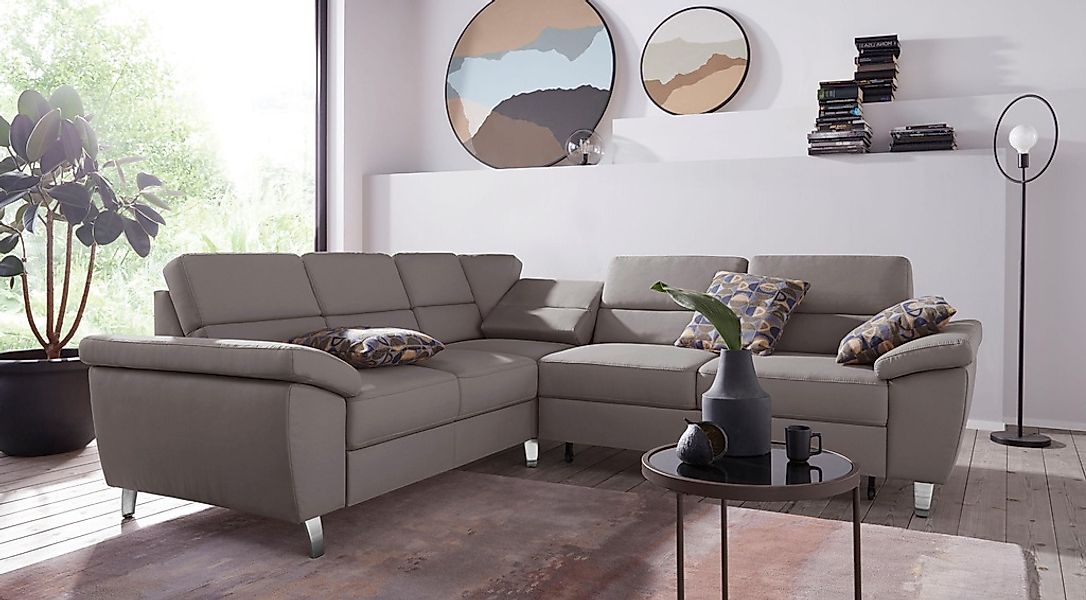 sit&more Ecksofa »Sorano L-Form«, wahlweise mit Bett- und Relaxfunktion, in günstig online kaufen