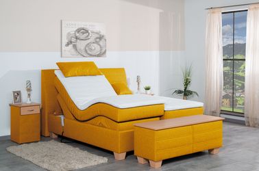 Meisterbetten Boxspringbett Syma (mit Motor, 7-Zonen günstig online kaufen