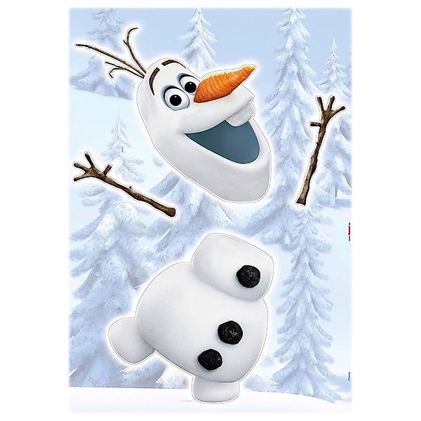 Komar Wandtattoo Frozen Olaf  Frozen Olaf B/L: ca. 50x70 cm günstig online kaufen