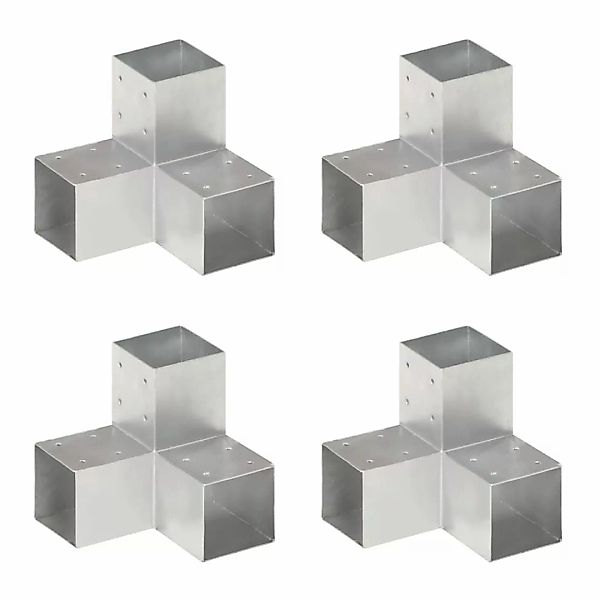 vidaXL Zaunpfosten Pfostenverbinder 4 Stk. Y-Form günstig online kaufen