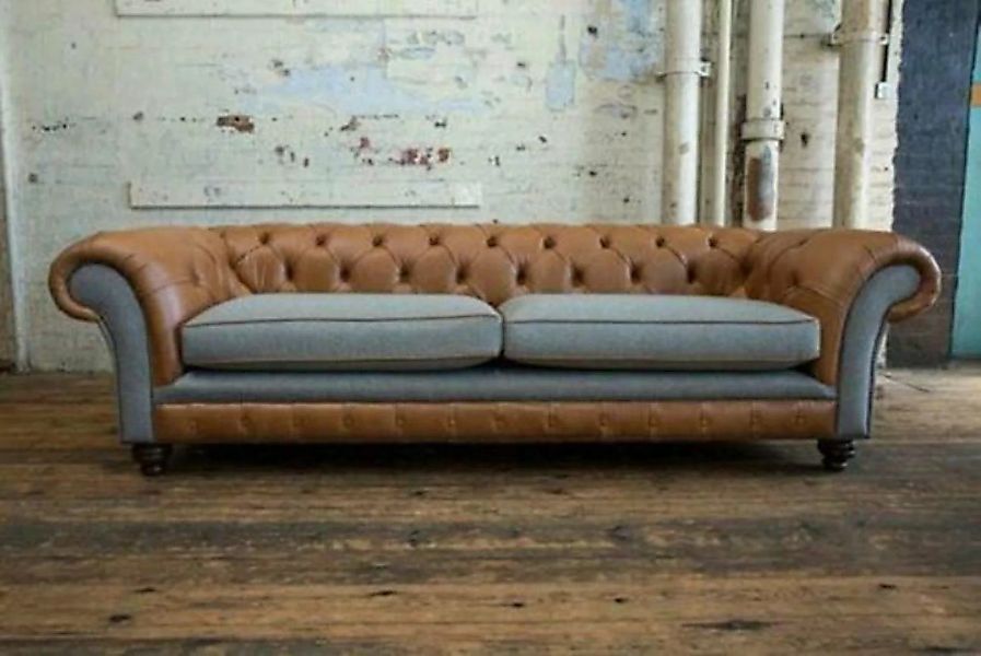 JVmoebel Chesterfield-Sofa, XXL Big Sofa 4 Sitzer Couch Chesterfield Polste günstig online kaufen