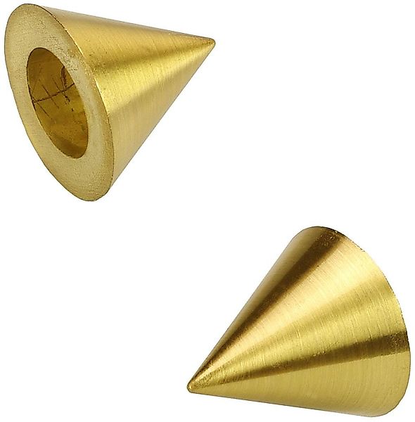 Liedeco Gardinenstangen-Endstück "Cone" für Gardinenstangen Ø 16 mm günstig online kaufen