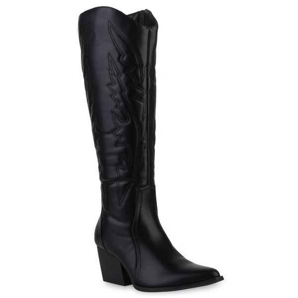 VAN HILL 839924 Cowboystiefel Damen Cowboystiefel günstig online kaufen