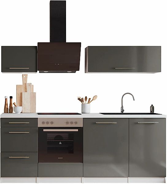 RESPEKTA Küche "Amanda" Breite 220 cm, mit Soft-Close, exklusiver Konfigura günstig online kaufen