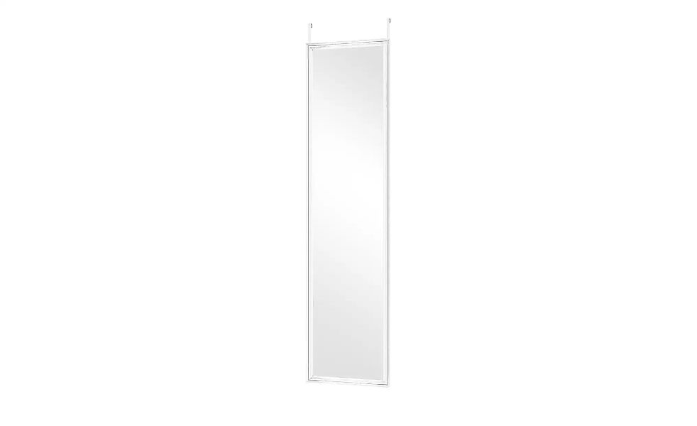 Türhängespiegel  Ballino ¦ weiß ¦ Glas,Aluminium,Kunststoff ¦ Maße (cm): B: günstig online kaufen