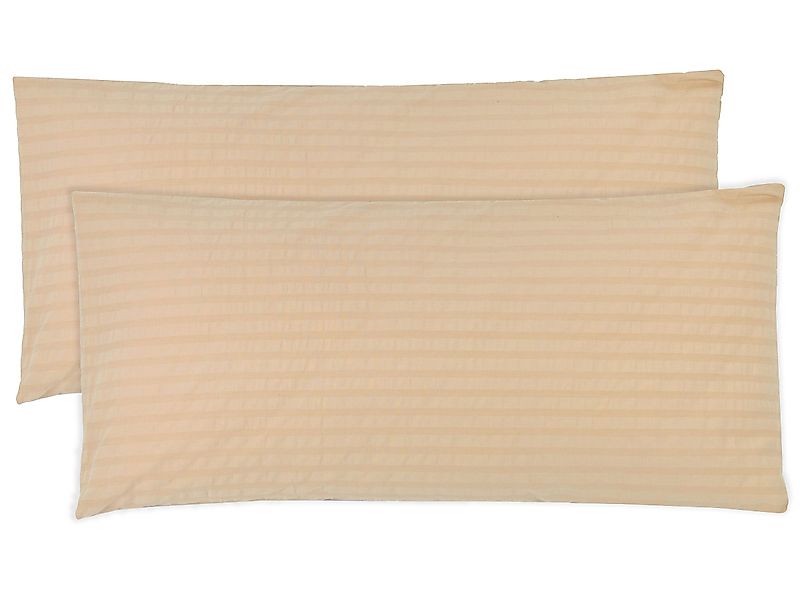 ZOLLNER Kissenbezug, (2 Stück), 40 x 80 cm, 100% Baumwolle, vom Hotelwäsche günstig online kaufen