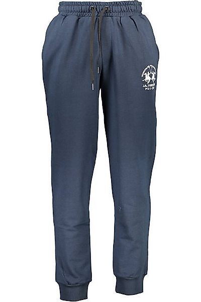 La Martina 5-Pocket-Hose Herren-Sporthose Blau: Elastischer Bund, 3 Taschen günstig online kaufen