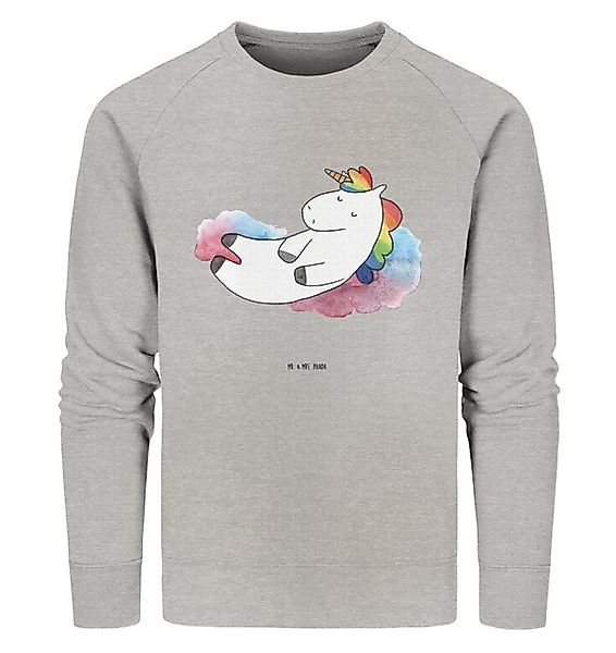 Mr. & Mrs. Panda Longpullover Einhorn Wolke 7 Größe S - Heather Grey - Gesc günstig online kaufen