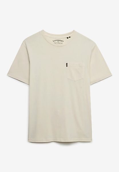 Superdry Rundhalsshirt "CLASSIC ESSENTIAL POCKET TEE" mit stylischer, aufge günstig online kaufen