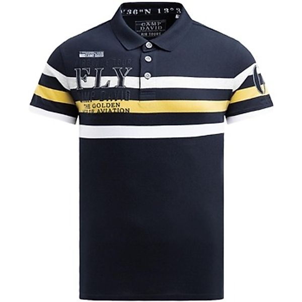 Camp David  Poloshirt Poloshirt Airplane Tour I Kurzarmshirt mit Polokragen günstig online kaufen