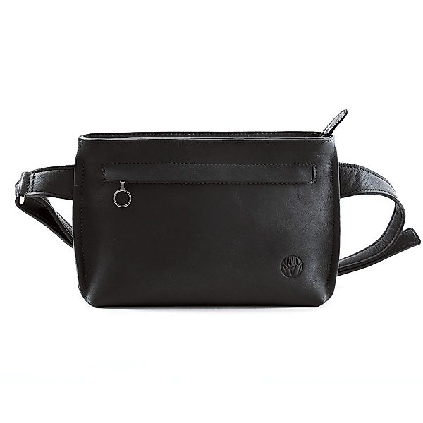 Bauchtasche Kleine Bauchtasche aus Leder, schwarz. günstig online kaufen