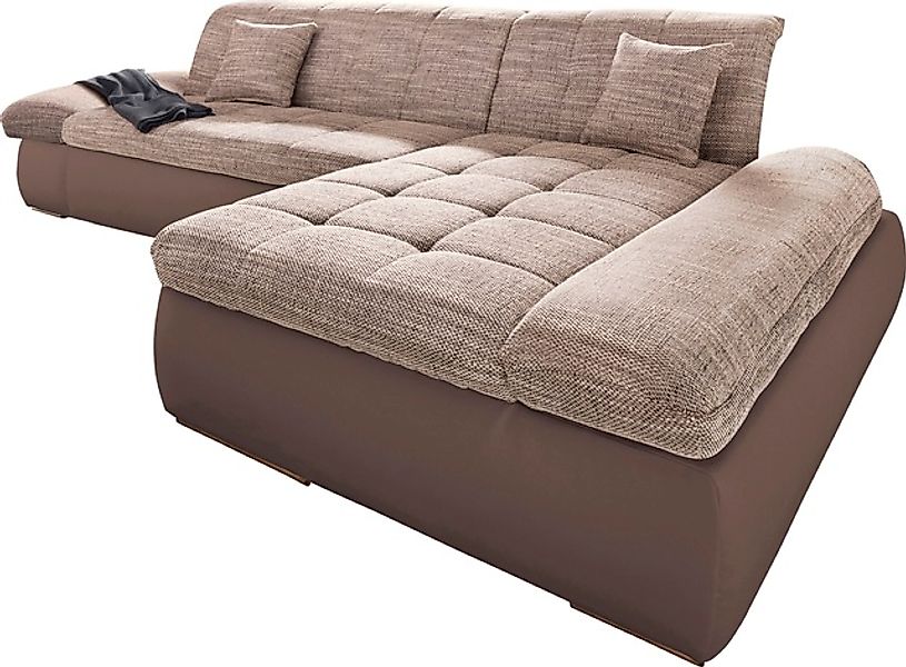 DOMO collection Ecksofa »Moric Luxus - B/T/H 300/172/80 cm, XXL-Format«, L- günstig online kaufen