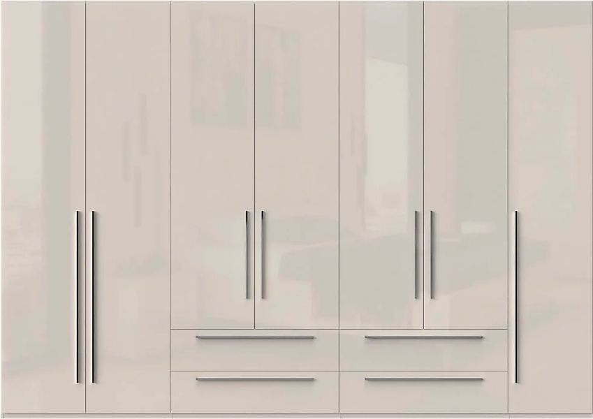 Places of Style Kleiderschrank "Piano, UV lackiert, hochglänzend in beige o günstig online kaufen