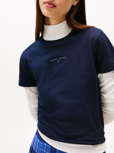 Tommy Jeans Kurzarmshirt TJW REG LINEAR günstig online kaufen