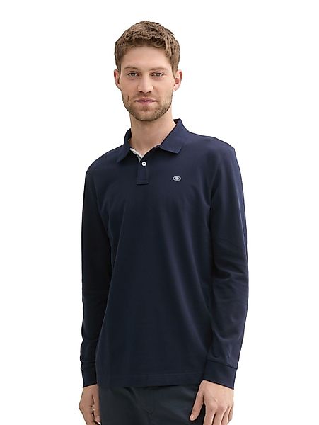 Tom Tailor Herren Poloshirt BASIC POLO WITH CONTRAST - Regular Fit günstig online kaufen
