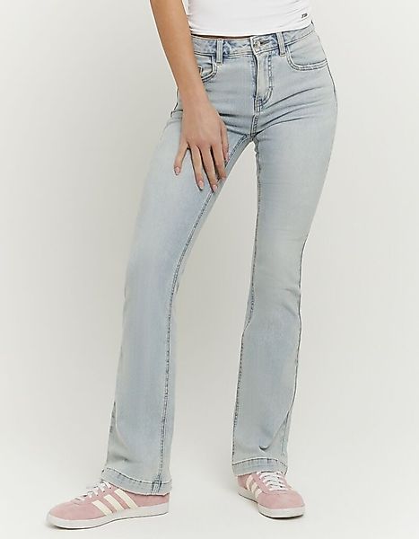 Tally Weijl Bootcut-Jeans "SPADEBOOTY" Baumwollmischung, Mid Waist günstig online kaufen