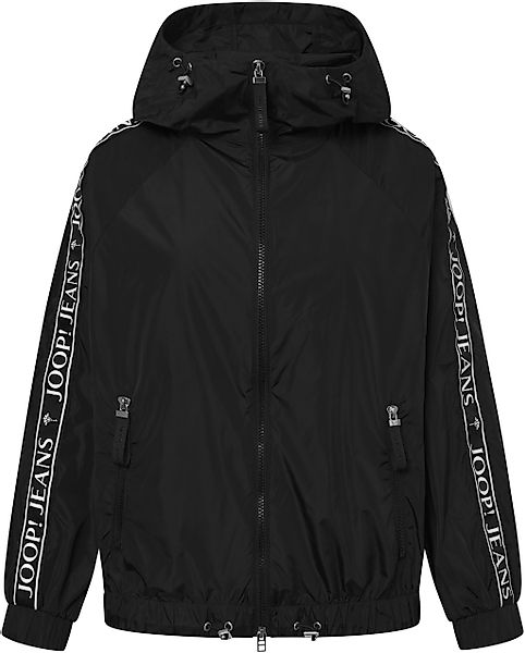 Joop Jeans Outdoorjacke "Onyx", mit Kapuze, mit Logostreifen am Ärmel günstig online kaufen