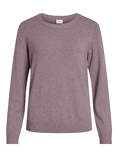 Vila Strickpullover Dünner Rundhals Strickpullover VIRIL VIRIL O-NECK L/S K günstig online kaufen