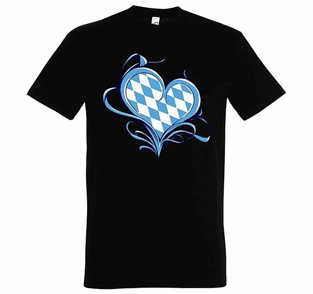 Youth Designz T-Shirt Bayern Love Liebe Herren Shirt mit trendigem Frontpri günstig online kaufen