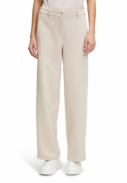 Betty&Co Stoffhose "Betty & Co Damen Stoffhose mit weitem Bein", Material günstig online kaufen