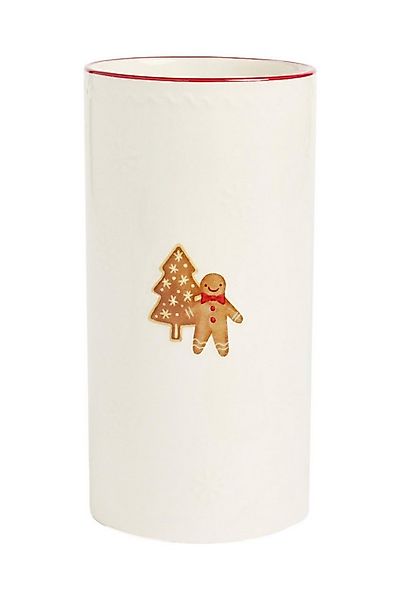 Next Dekovase Keramikvase mit Prägung, Weihnachten/Lebkuchen günstig online kaufen
