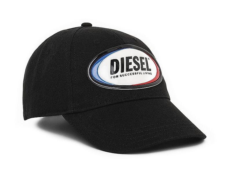 Diesel Baseball Cap Retro Kappe Mütze mit Kordelzug - C-Diaz Schwarz günstig online kaufen