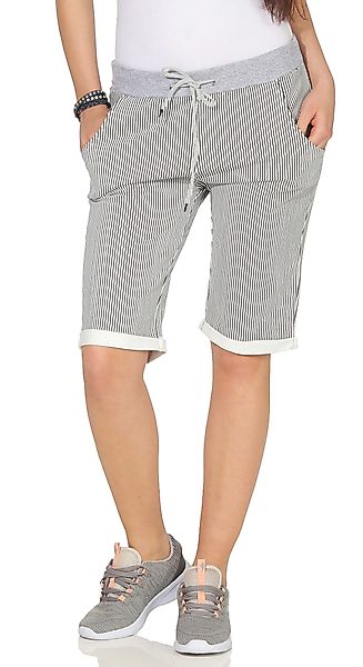 CLEO STYLE Sweatbermudas Bermuda Damen 30 günstig online kaufen
