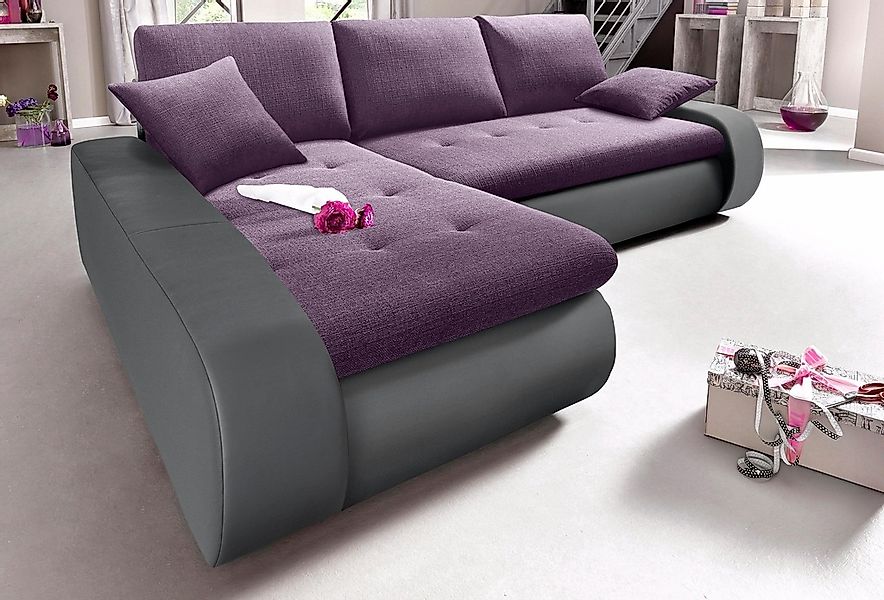 TRENDMANUFAKTUR Ecksofa »Indie, L-Form«, wahlweise XL oder XXL günstig online kaufen