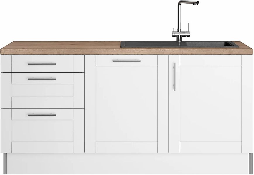 KOCHSTATION Küche "KS-Ahus", 180 cm breit, wahlw.mit E-Geräten, Soft Close günstig online kaufen