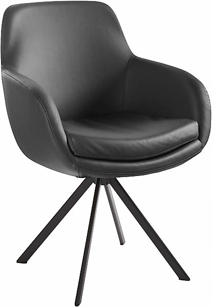 Musterring Esszimmerstuhl "Tavia" (Set) 2 Stk.Stativgestell Eisen schwarz, günstig online kaufen