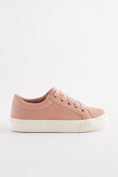 Next Sneaker zum Schnüren mit Bogenkante günstig online kaufen