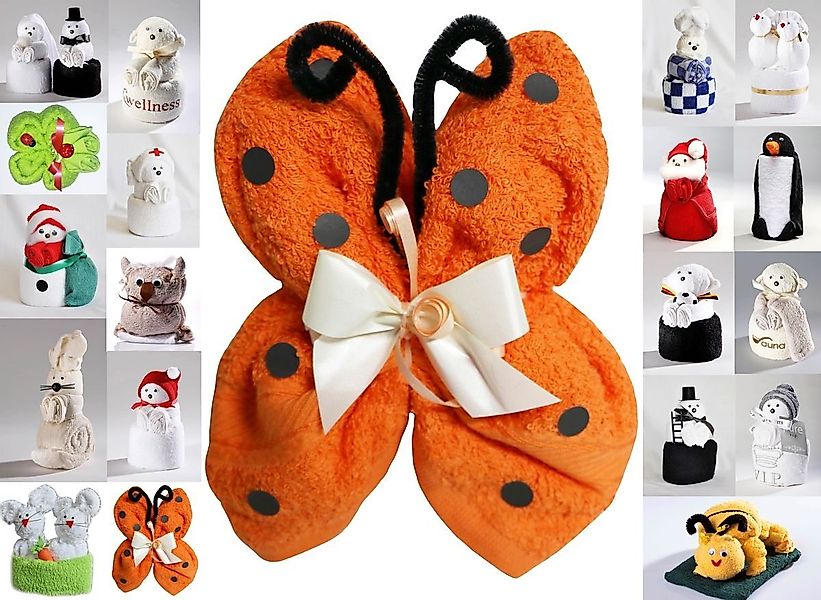 JACK Handtuch Set Frottier Geschenk Set viele Modelle Handarbeit Origami Gä günstig online kaufen